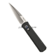 Нож Godson Solid Black Satin Pro-Tech складной автоматический PT721SF